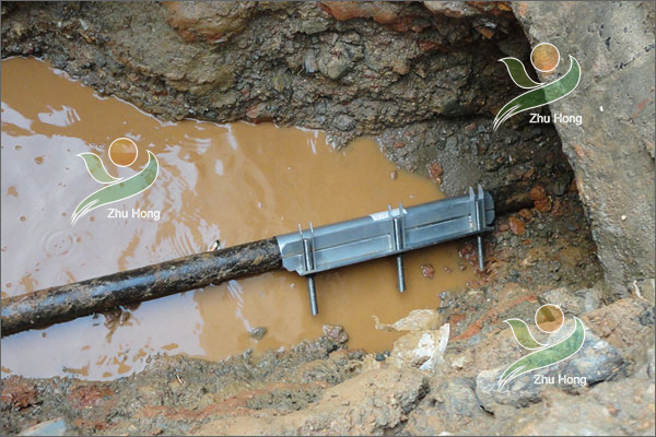 電瓷集團自來水管修復(fù)實例